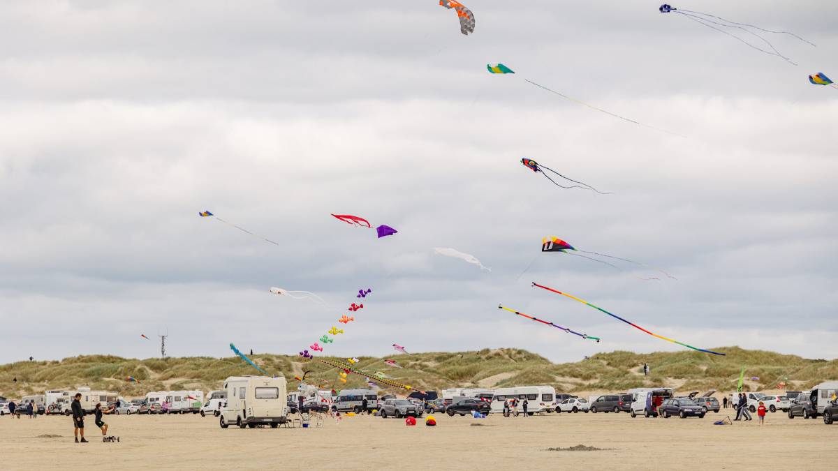 Rømø Drachenfestival in Lakolk Strand, 6792 Rømø