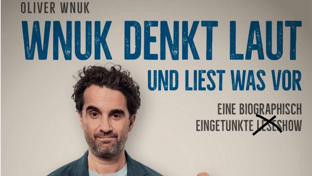 Oliver Wnuk in Alter Kursaal, Andreas-Nielsen-Platz 1, 25980 Sylt, Westerland