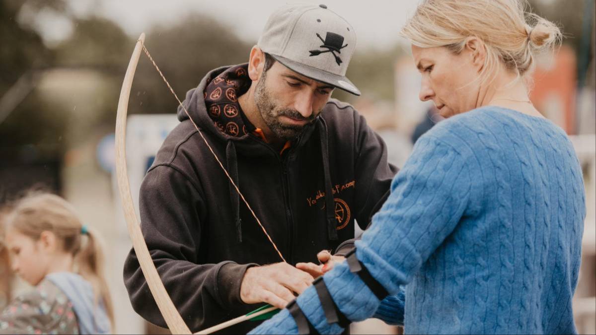 Einsteigerkurs Bogenschießen - FamilienWochen in Anlage am Sportzentrum, Am Sportzentrum, 25980 Sylt, Tinnum