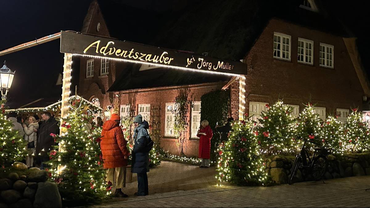 Adventszauber bei Jörg Müller in Hotel & Restaurant Jörg Müller, Sürderstraße 8, 25980 Sylt, Westerland