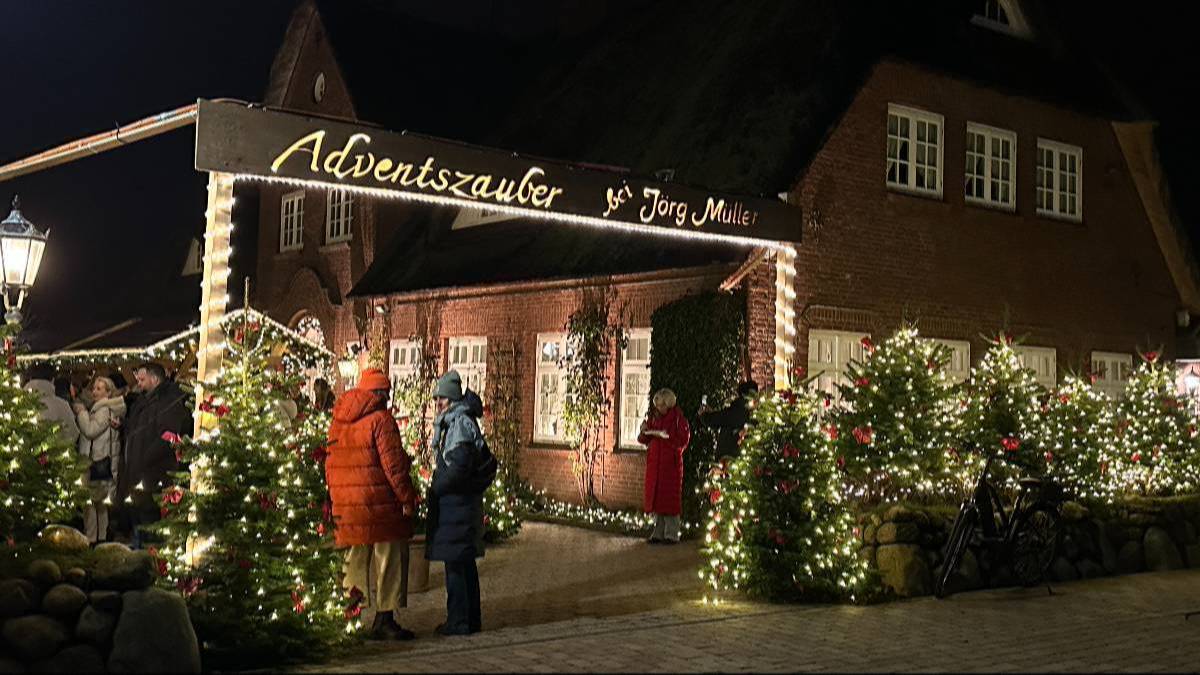 Adventszauber bei Jörg Müller in Hotel & Restaurant Jörg Müller, Sürderstraße 8, 25980 Sylt, Westerland