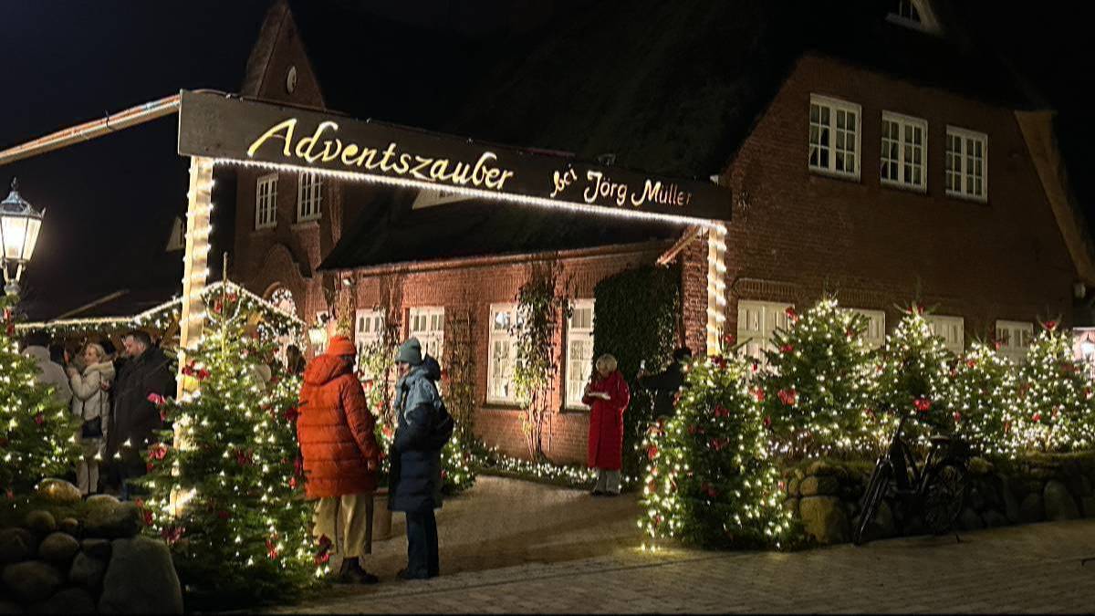 Adventszauber bei Jörg Müller in Hotel & Restaurant Jörg Müller, Sürderstr. 8, 25980 Sylt, Westerland