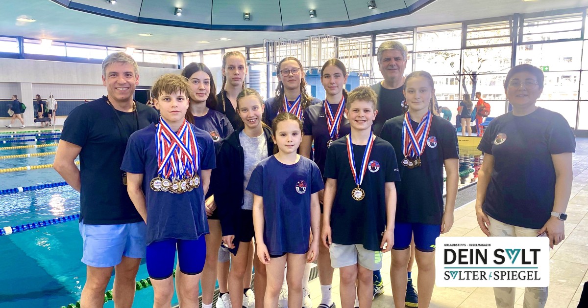 Titel und Rekorde bei SHSV Schwimm-Meisterschaften in Lübeck | Sylt ...